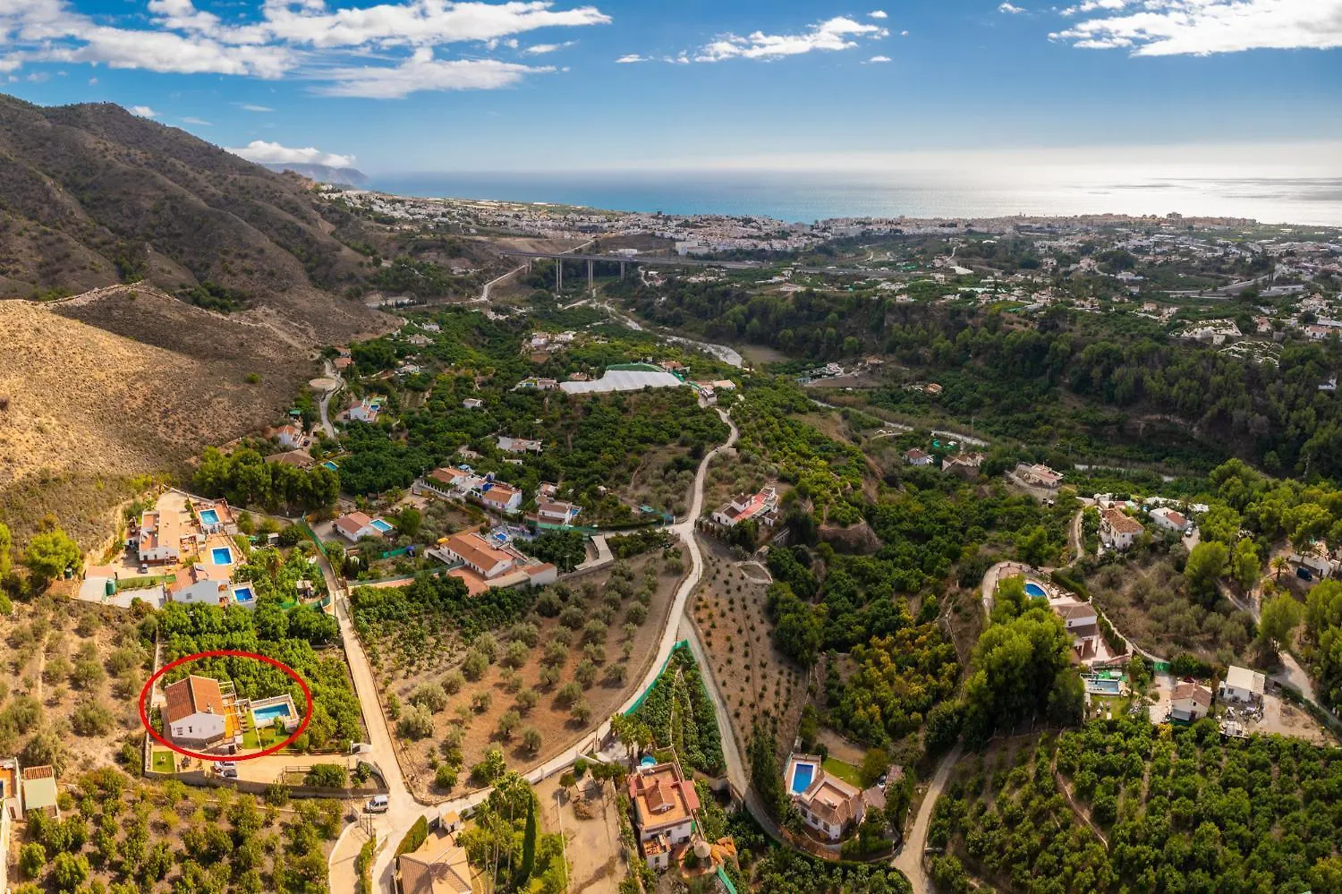 Villa Medina Paloma Frigiliana Spain